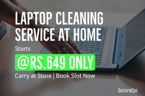 laptop cleaning service at home
