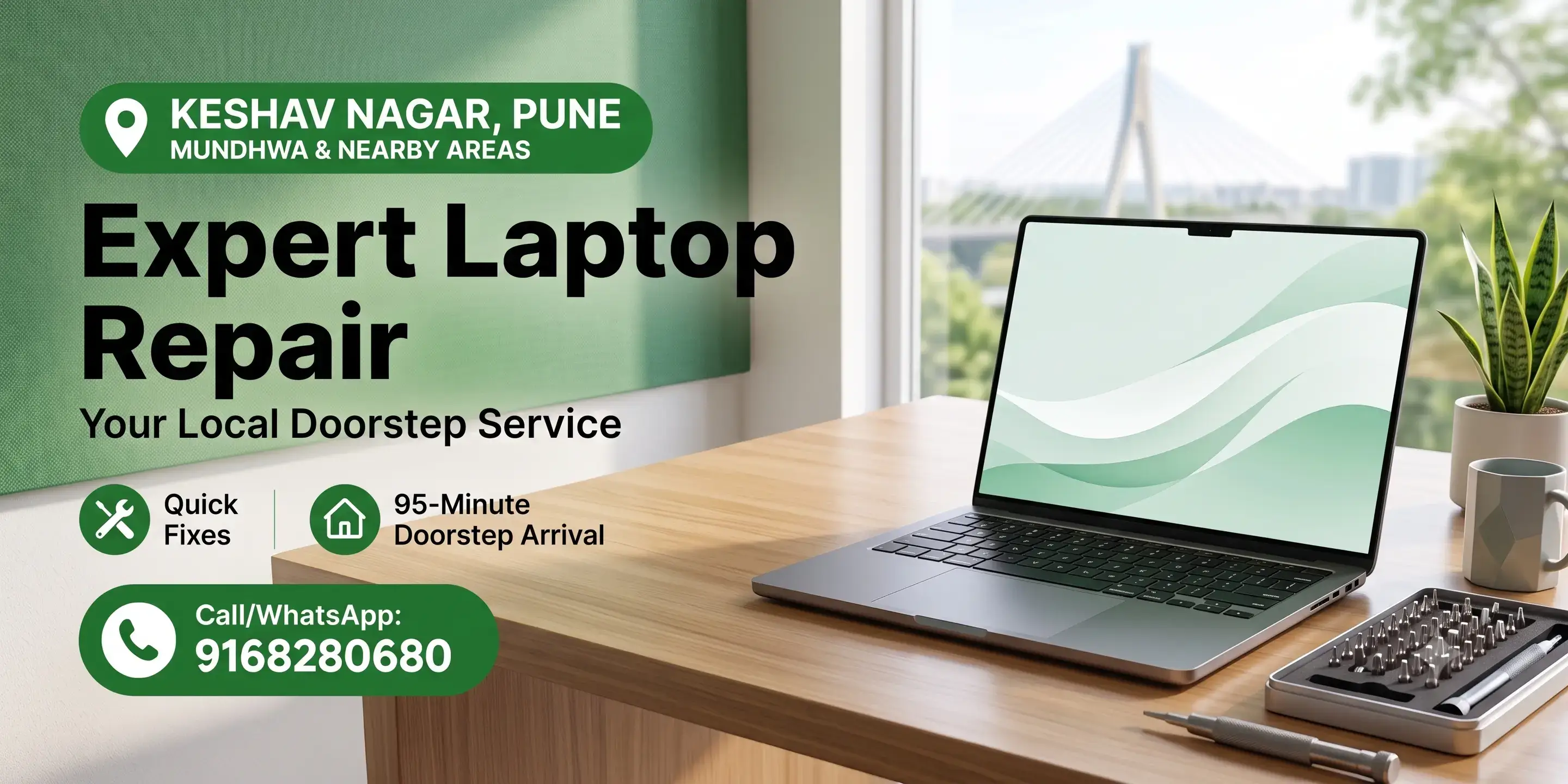 laptop repair in Keshav nagar mundhwa pune